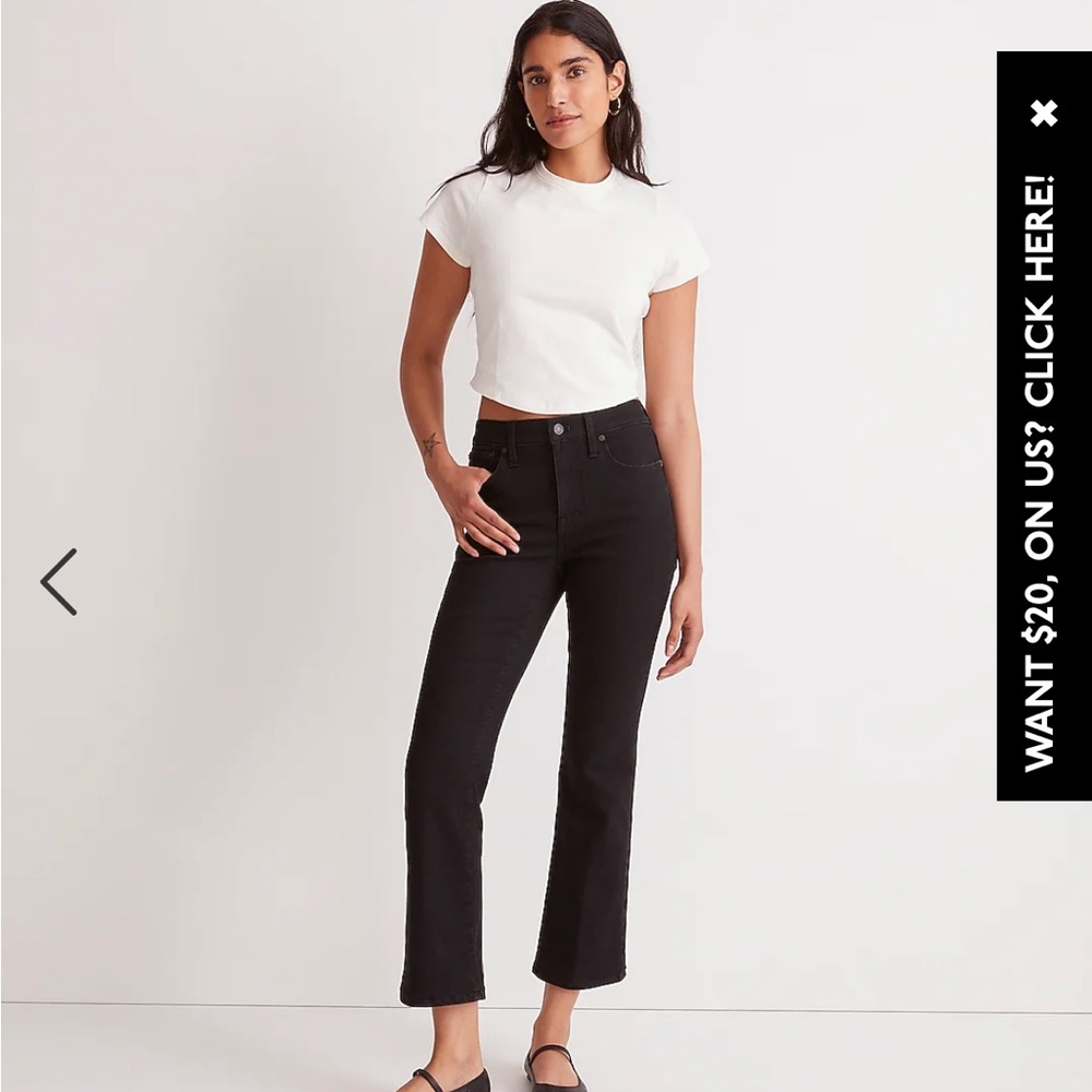 Madewell Kick Out Crop Jeans